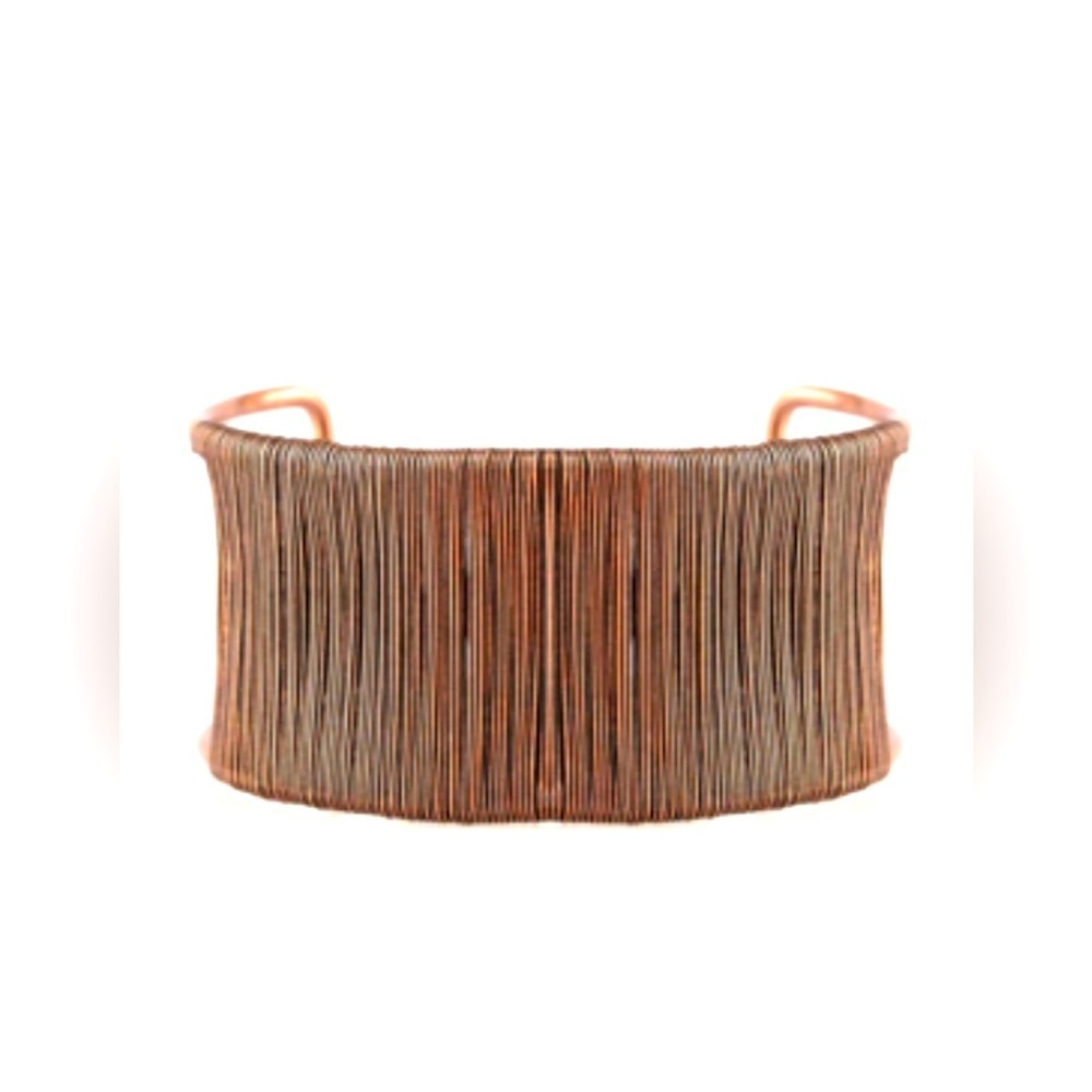 NWT Mecca Copper Textured Bracelet